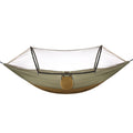 Gardeon Hammock Chair Metal Stand Outdoor Black