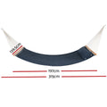 Gardeon Hammock Chair Outdoor Portable Camping Blue