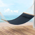 Gardeon Hammock Chair Outdoor Portable Camping Blue