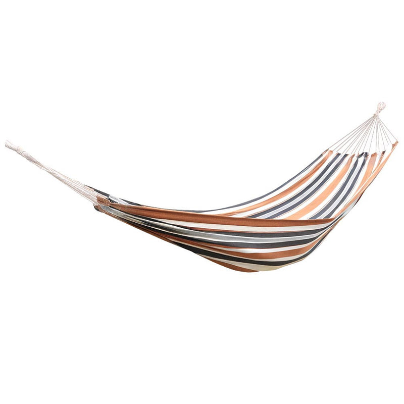 Gardeon Hammock Bed Outdoor Camping Beige Grey
