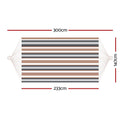 Gardeon Hammock Bed Outdoor Camping Beige Grey