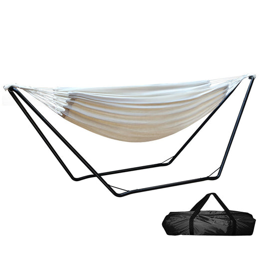 Gardeon Hammock Bed with Stand Steel Frame Outdoor Camping