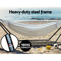 Gardeon Hammock Bed with Stand Steel Frame Outdoor Camping