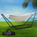 Gardeon Hammock Bed with Stand Steel Frame Outdoor Camping