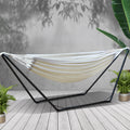 Gardeon Hammock Bed with Stand Steel Frame Outdoor Camping