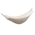 Gardeon Hammock Bed Cream w/ Travel Bag Outdoor Lounge Chair