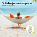 Gardeon Hammock Bed Cream w/ Travel Bag Outdoor Lounge Chair