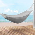 Gardeon Hammock Chair Grey w/ Travel Bag Outdoor Lounge