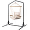 Gardeon Hammock Chair with Stand Swing Hanging Garden Cream