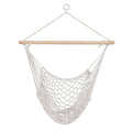 Gardeon Hammock Chair Hanging Indoor Outdoor Mesh Cream