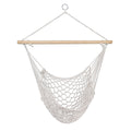 Gardeon Hammock Chair Hanging Indoor Outdoor Mesh Cream