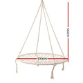 Gardeon Hammock Chair 100cm Outdoor Tree Swing Hanging Nest Seat