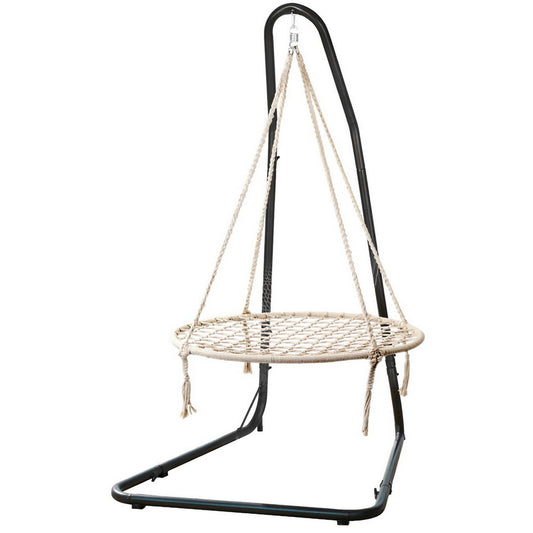 Gardeon Hammock Chair with Steel Stand Indoor Outdoor