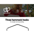 Gardeon Hammock Chair Stand 100cm Outdoor Swing Nest Web