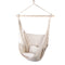 Gardeon Hammock Chair Cream Cushion Pillow Outdoor Camping Hanging