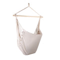 Gardeon Hammock Chair Cream Cushion Pillow Outdoor Camping Hanging