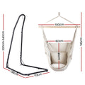 Gardeon Hammock Chair Heavy Duty Steel Stand Hanging