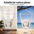 Gardeon Hammock Chair Heavy Duty Steel Stand Hanging