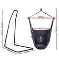 Gardeon Hammock Chair Heavy Duty Steel Stand Outdoor