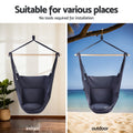 Gardeon Hammock Chair Heavy Duty Steel Stand Outdoor