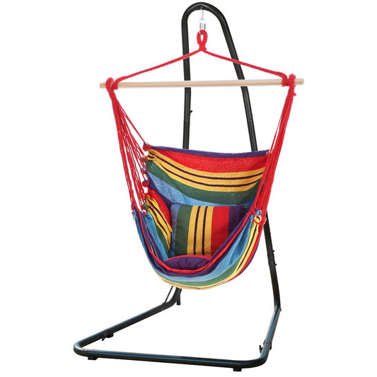 Gardeon Hammock Chair with Steel Stand