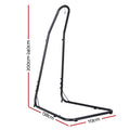 Gardeon Hammock Chair Stand Heavy Duty Steel Black