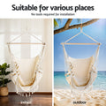 Gardeon Hammock Chair with Steel Stand