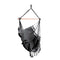 Gardeon Hanging Hammock Chair Grey Outdoor Swing w/ Tassel