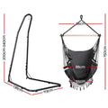 Gardeon Hammock Chair with Steel Stand