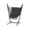 Gardeon Hammock Chair Grey Outdoor with Stand Hanging Camping