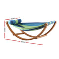 Gardeon Hammock Bed Outdoor Camping Kids Timber Rocking Swing