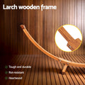 Gardeon Hammock Bed Stand 315cm Larch Wood