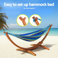 Gardeon Hammock Bed Stand 315cm Larch Wood
