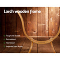 Gardeon Hammock Chair with Wooden Stand Outdoor Timber Furniture