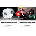 Giantz Air Hose Reel 10m Retractable Wall Mount Swivel Compressor