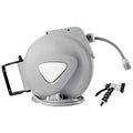 Water Hose Reel 20M Retractable Auto Rewind Spray Gun