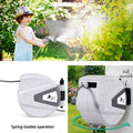 Green Fingers 30M Retractable Water Hose Reel Auto Rewind Wall Mount