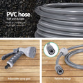 Green Fingers 30M Retractable Water Hose Reel Auto Rewind Wall Mount