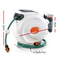 Greenfingers Water Hose Reel 10M Retractable Garden Spray Gun