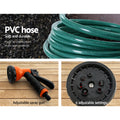 Greenfingers Water Hose Reel 10M Retractable Garden Spray Gun