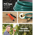 Greenfingers Water Hose Reel 20M Retractable Garden Brass Spray