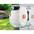Green Fingers 30M Water Hose Reel Retractable Brass Spray Gun
