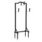 Green Fingers Hose Holder Metal Portable 4 Spikes Black Garden Stand