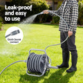 Green Fingers 20m Garden Hose Reel Auto Rewind 1/2