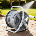 Green Fingers 20m Garden Hose Reel Auto Rewind 1/2