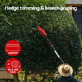Giantz Cordless Pole Hedge Trimmer Electric Garden Pruner