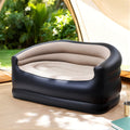 Gardeon Inflatable Air Sofa 2 Seater Couch Lounge Chair Camping