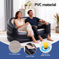 Gardeon Inflatable Air Sofa 2 Seater Couch Lounge Chair Camping