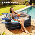 Gardeon Inflatable Air Sofa 2 Seater Couch Lounge Chair Camping