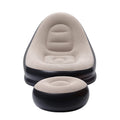 Gardeon Inflatable Chair Ottoman Air Sofa with Pump Camping